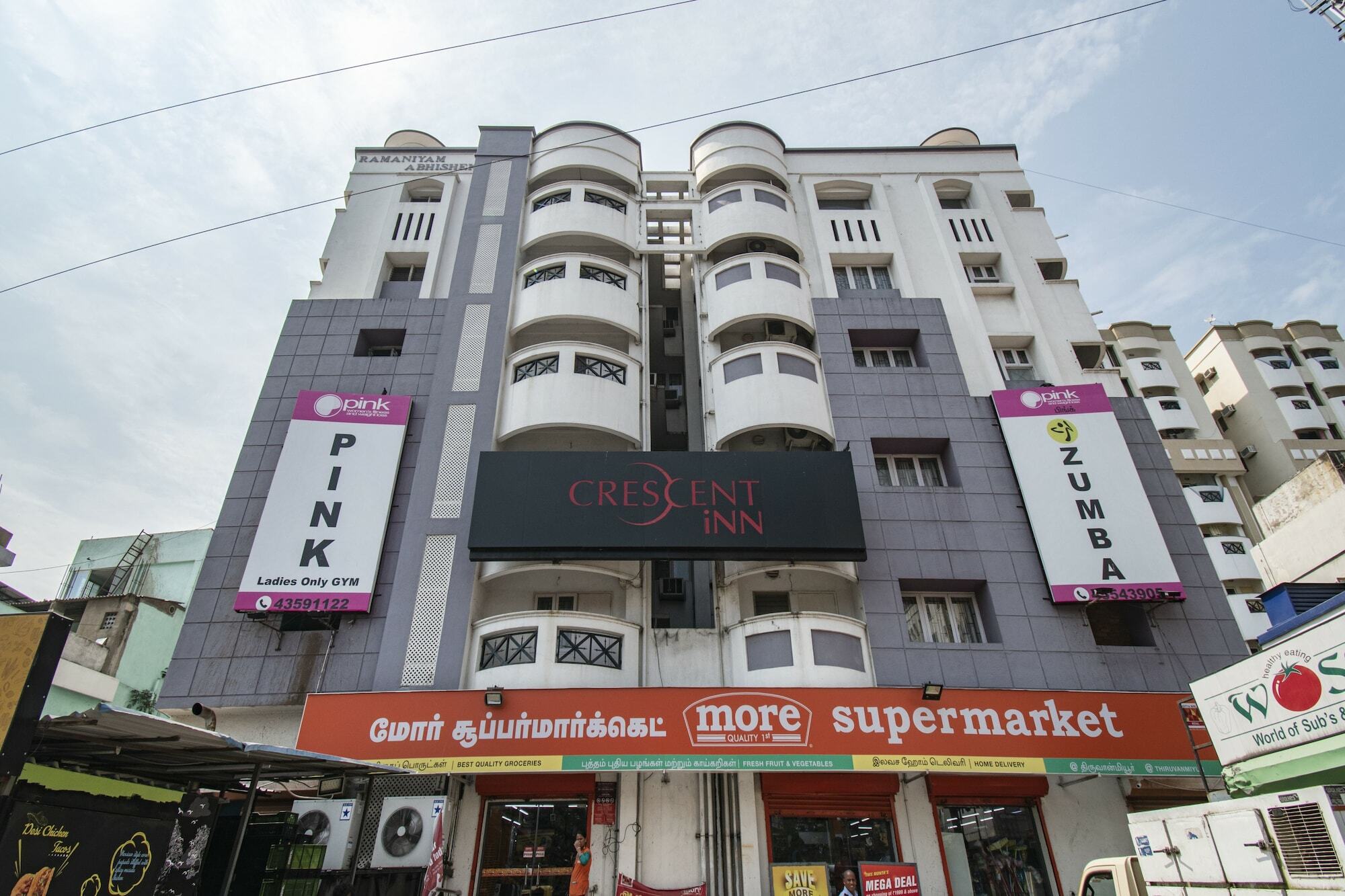 Hotel Crescent Inn Chennai Exterior foto